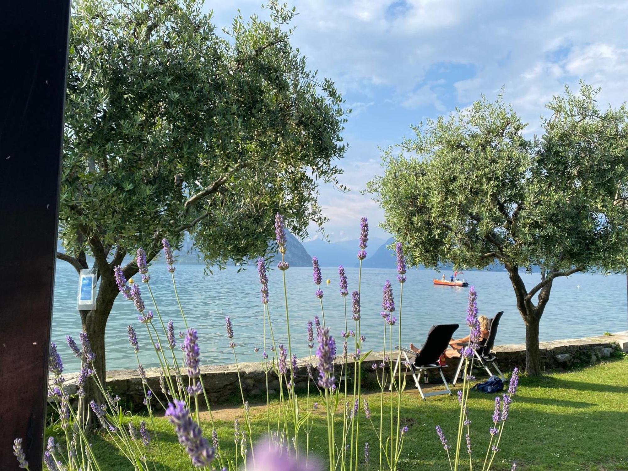 Holiday Home Punta D'Oro With Garden, Parking Place And Lake Access At 300 M 이세오 외부 사진